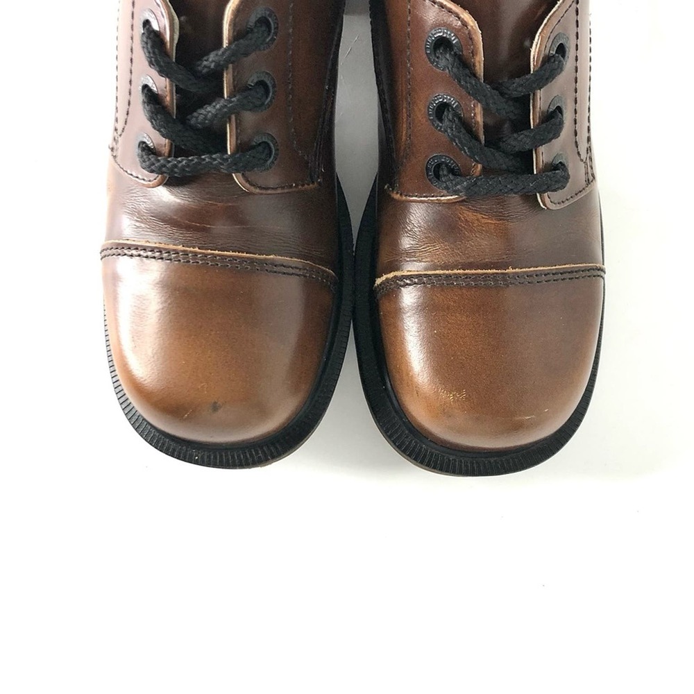 Vintage Dr Martens MIE 8309 Cap Toe Square Toe Oxfords Women’s 6 Shoes - Picture 3 of 8